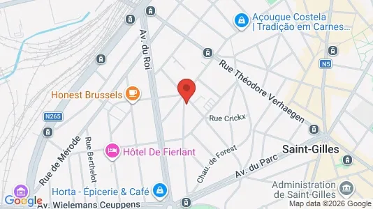Apartments for rent in Brussels Sint-Gillis - Photo from Google Street View