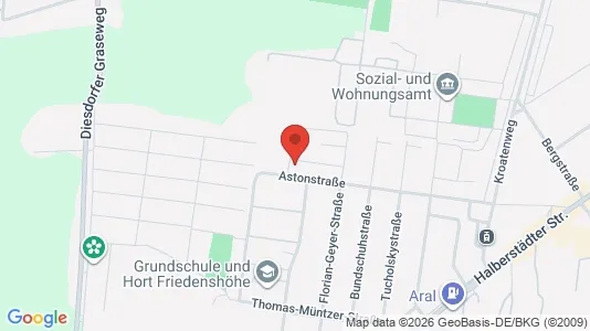 Apartments for rent in Magdeburg - Photo from Google Street View