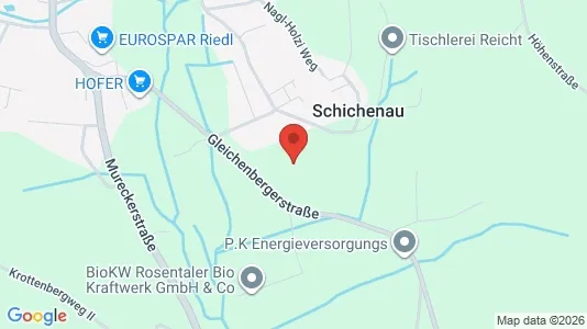 Apartments for rent i Edelsbach bei Feldbach - kort over placeringen