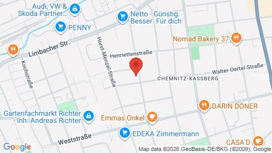 Apartments for rent in Chemnitz - Photo from Google Street View