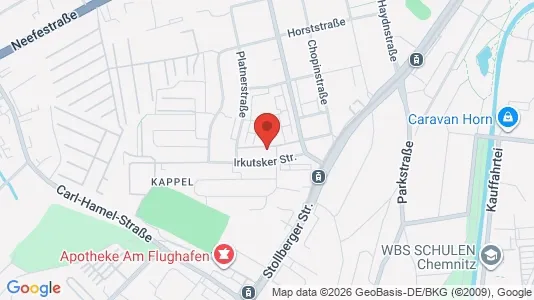 Apartments for rent in Chemnitz - Photo from Google Street View
