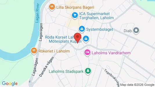Apartments for rent i Laholm - kort over placeringen