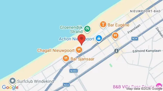 Apartments for rent i Nieuwpoort - kort over placeringen
