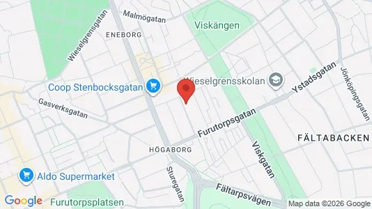 Apartments for rent in Helsingborg - Photo from Google Street View