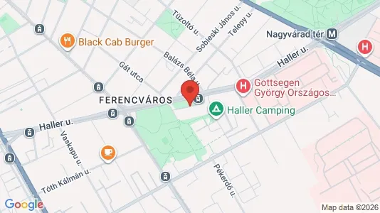 Apartments for rent i Budapest Ferencváros - kort over placeringen