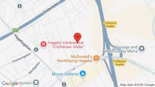 Apartments for rent i Norrköping - kort over placeringen
