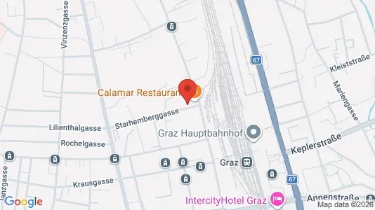 Apartments for rent i Graz - kort over placeringen