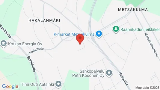 Apartments for rent i Kotka - kort over placeringen