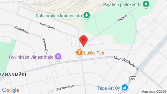 Apartments for rent i Hyvinkää - kort over placeringen