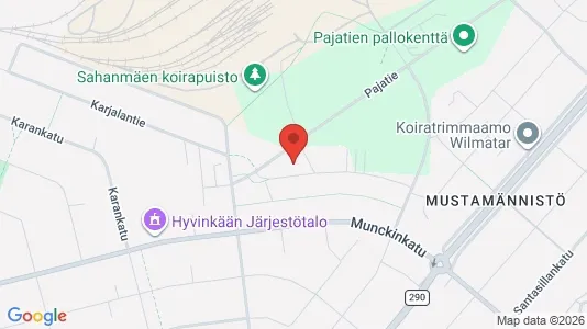 Apartments for rent i Hyvinkää - kort over placeringen