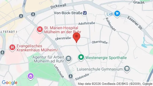 Apartments for rent in Mülheim an der Ruhr - Photo from Google Street View