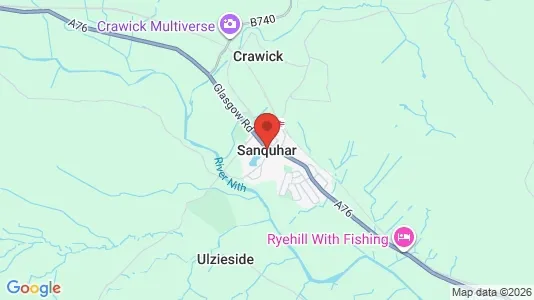 Houses for rent in Sanquhar - Dumfriesshire - Photo from Google Street View