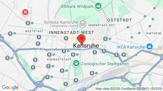 Apartments for rent in Karlsruhe - Photo from Google Street View