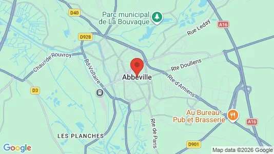 Apartments for rent i Abbeville - kort over placeringen