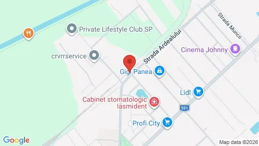 Apartments for rent i Giroc - kort over placeringen