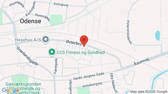 Apartments for rent in Odense C - Photo from Google Street View