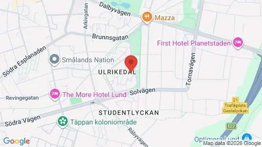 Rooms for rent in Lund - Photo from Google Street View