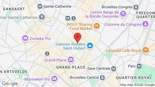 Apartments for rent in Stad Brussel - Photo from Google Street View