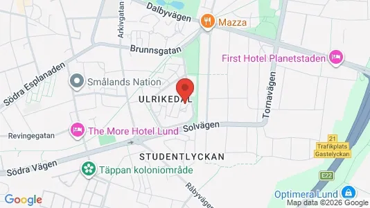 Rooms for rent in Lund - Photo from Google Street View