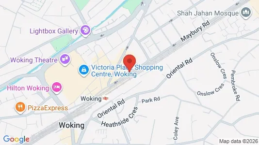 Apartments for rent i Woking - Surrey - kort over placeringen