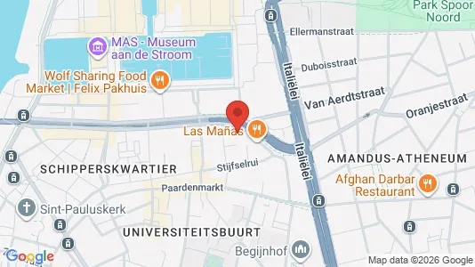 Apartments for rent i Stad Antwerp - kort over placeringen