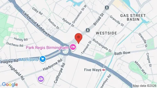 Apartments for rent in Birmingham - West Midlands - Photo from Google Street View