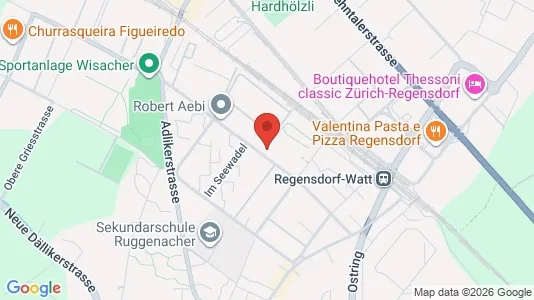 Apartments for rent i Dielsdorf - kort over placeringen