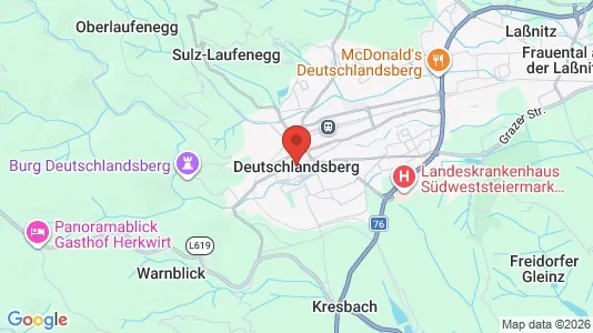 Apartments for rent in Deutschlandsberg - Photo from Google Street View