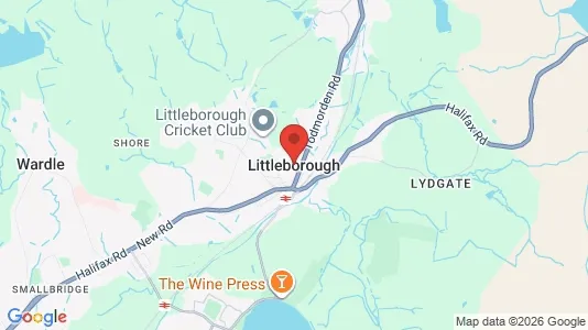 Apartments for rent in Littleborough - Lancashire - Photo from Google Street View