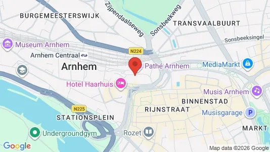 Apartments for rent i Arnhem - kort over placeringen