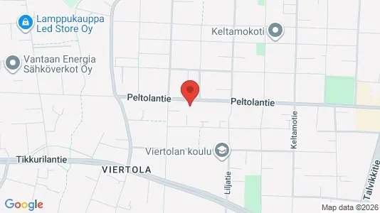 Apartments for rent i Vantaa - kort over placeringen