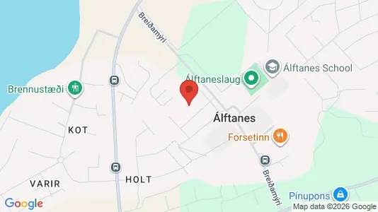 Apartments for rent in Álftanes - Photo from Google Street View