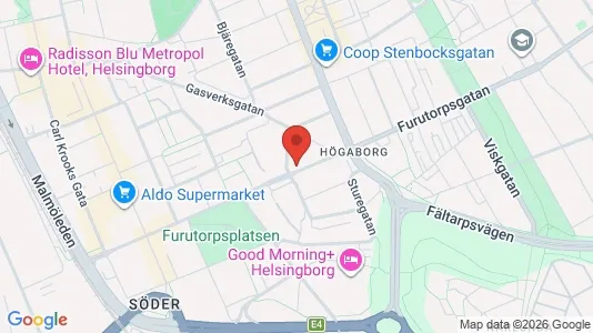 Apartments for rent in Helsingborg - Photo from Google Street View