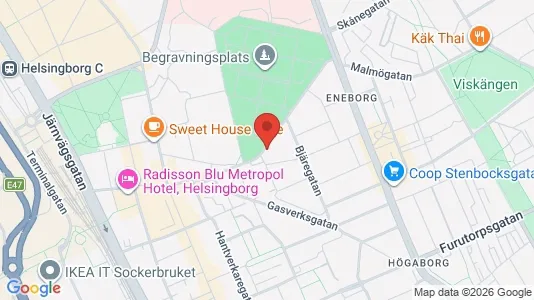 Apartments for rent in Helsingborg - Photo from Google Street View