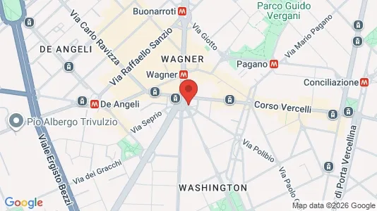 Apartments for rent i Milano Zona 1 - Centro storico - kort over placeringen