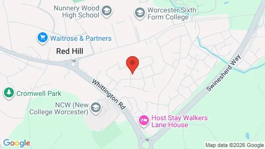 Apartments for rent in Worcester - Worcestershire - Photo from Google Street View