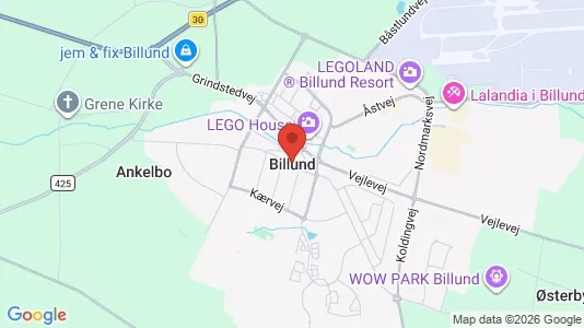 Apartments for rent in Billund - Photo from Google Street View