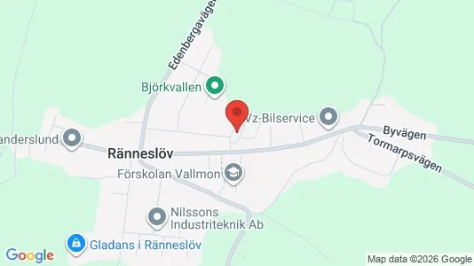 Apartments for rent i Laholm - kort over placeringen