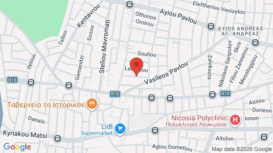 Apartments for rent in Nicosia Agios Dometios - Photo from Google Street View