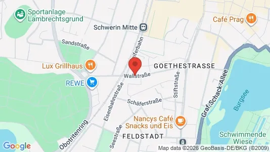 Rooms for rent in Schwerin - Photo from Google Street View