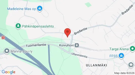 Apartments for rent i Kauniainen - kort over placeringen