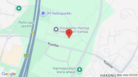 Apartments for rent i Vantaa - kort over placeringen