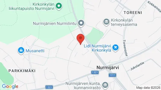 Apartments for rent i Nurmijärvi - kort over placeringen