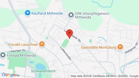 Apartments for rent i Central Saxony - kort over placeringen