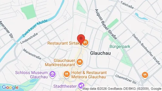 Apartments for rent i Zwickau - kort over placeringen
