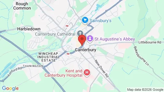 Apartments for rent in Canterbury - Kent - Photo from Google Street View