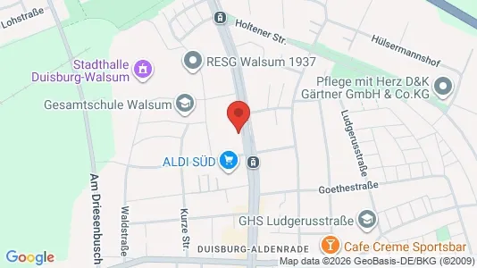 Apartments for rent in Duisburg - Photo from Google Street View