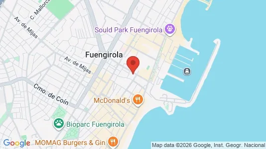 Apartments for rent i Fuengirola - kort over placeringen