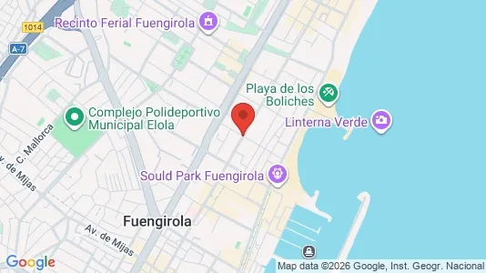 Apartments for rent i Fuengirola - kort over placeringen