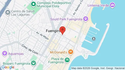 Apartments for rent i Fuengirola - kort over placeringen